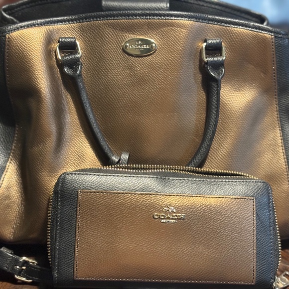 Coach wallet and bag
